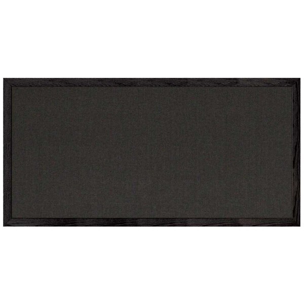 Combo Board, 60"x36", Bronze Frame/White Porcelain & Rubber